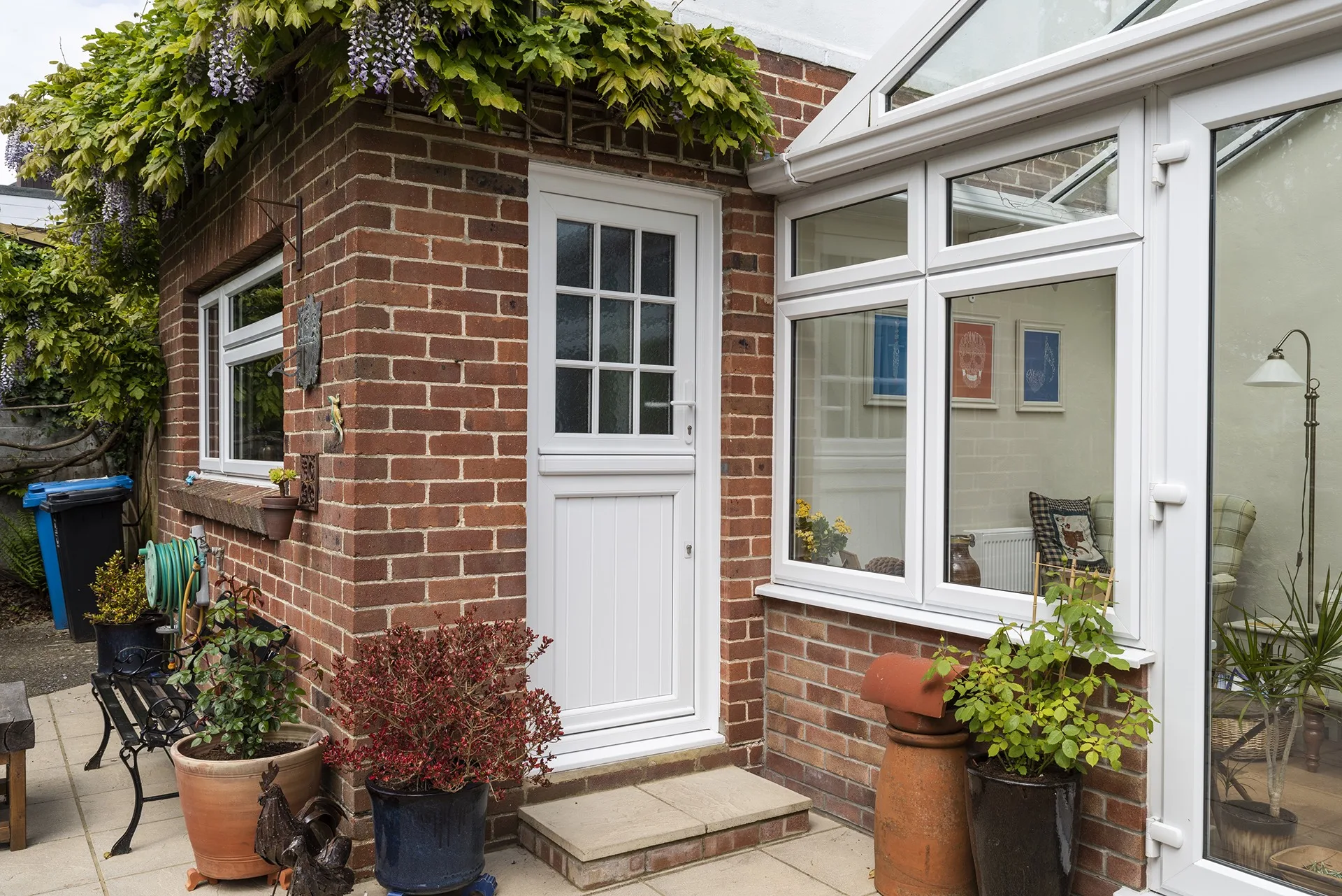 Pvc White Stable Door