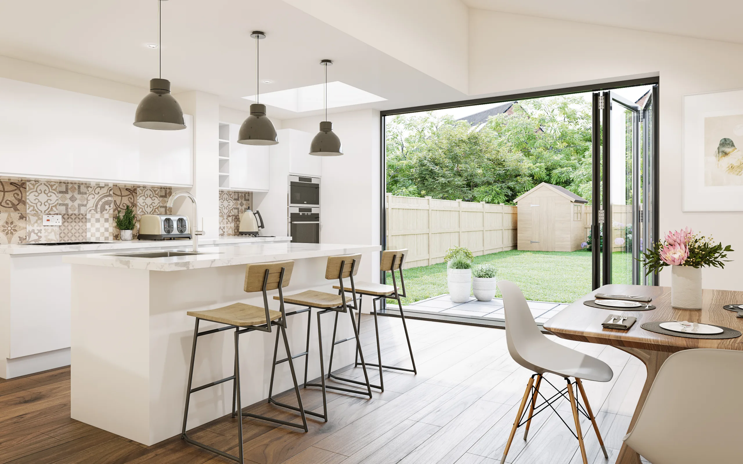 bifold interior kitchen open scaled