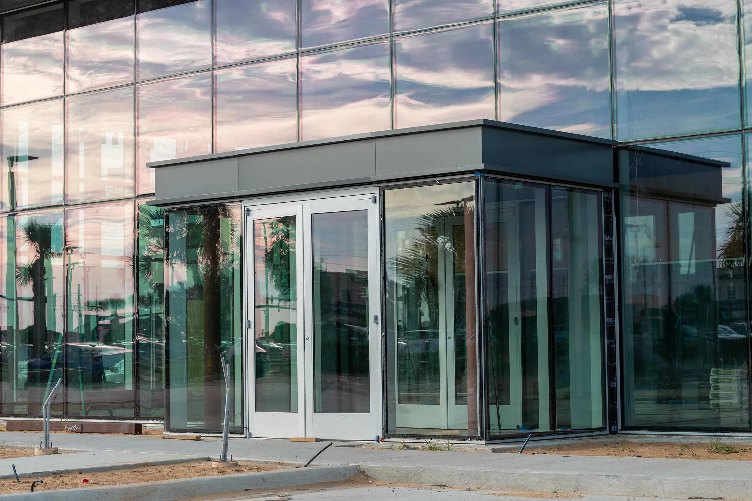 commercial glazed doors