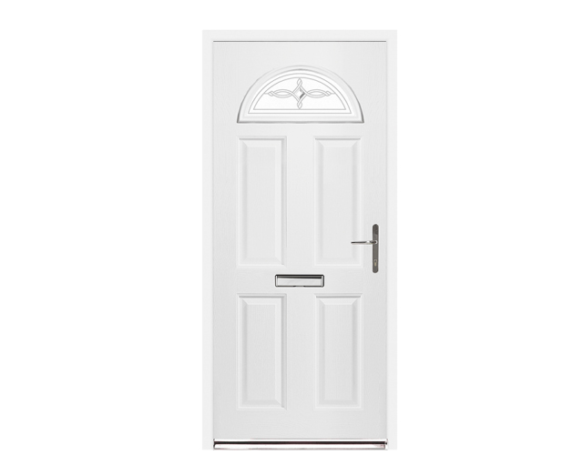 Composite white door