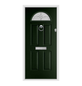 black composite doors