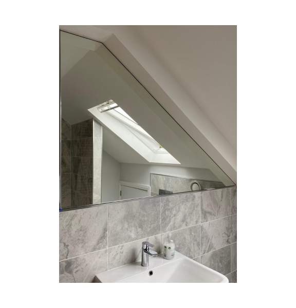 bathroom mirror